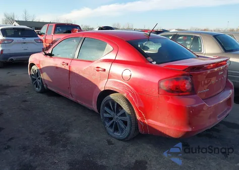 2014 Dodge Avenger Se from USA, damaged, VIN 1C3CDZABXEN226180